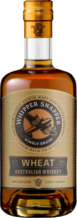 Whipper Snapper Distillery Wheat Australian Whiskey bottle